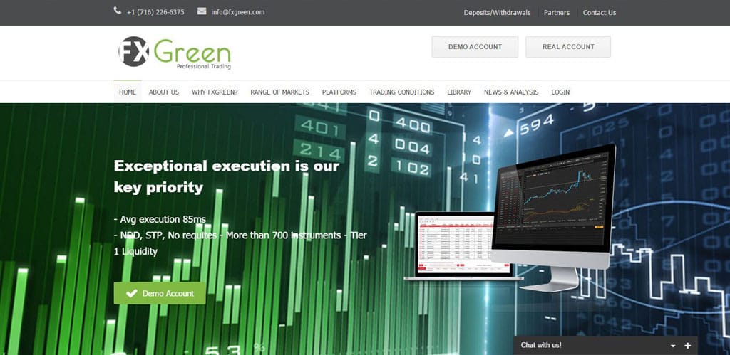 Κατασκευή website της Green Ventures Ltd.